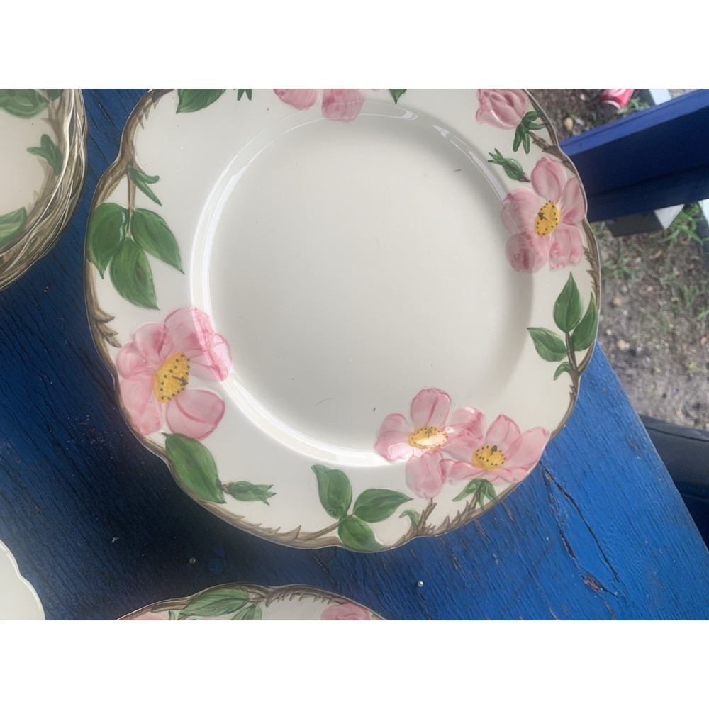 Vintage Franciscan Desert Rose Dinner Plate 10.5"